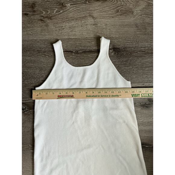 ZARA Cream Ivory Sleeveless Stretch Knit Camisole Tank Top - Picture 2 of 6